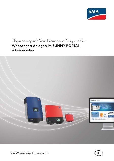 Webconnect‑Anlagen im SUNNY PORTAL - SMA Solar Technology ...