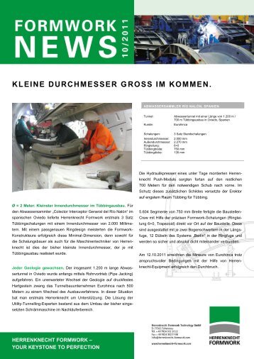 KLEINE DURCHMESSER GROSS IM KOMMEN.