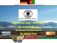 Deutsch-Afghanische Freundschaft Gesellschaft eV - bei der ...