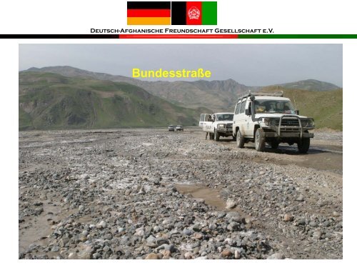 Deutsch-Afghanische Freundschaft Gesellschaft eV - bei der ...