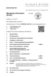 (PDF) Mandanten-Information 2013/01 - Richard Bosser