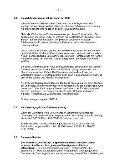 (PDF) Mandanten-Information 2013/01 - Richard Bosser