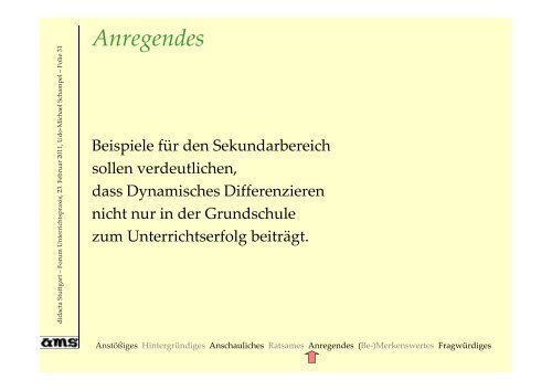 Dynamisches Differenzieren