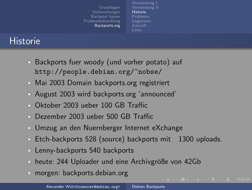 Debian Backports - debian.org Developers LDAP Search