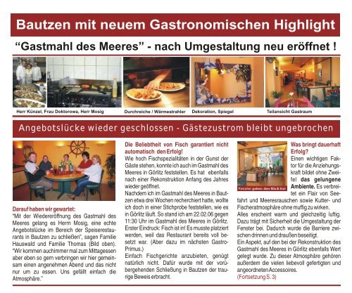 Bautzen mit neuem Gastronomischen Highlight - Gastro Primus ...