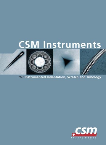 CSM Instruments - ST Instruments