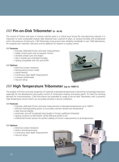 CSM Instruments - ST Instruments