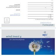 wind invest 4 - BIT Treuhand AG