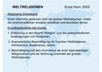 Ueberblick ueber die Weltreligionen.pdf - Helmutblatt.de