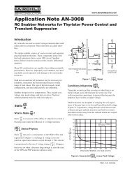 AN-3008 RC Snubber Networks for Thyristor Power Control and ...