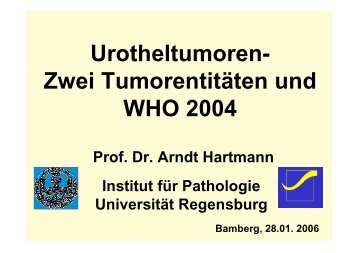 Urotheltumoren - Bamberger Morphologietage