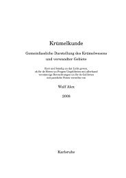 Krümelkunde - Alex-weingarten.de