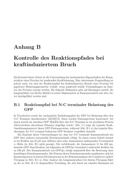 Mechanische Anisotropie von Proteinen in ...