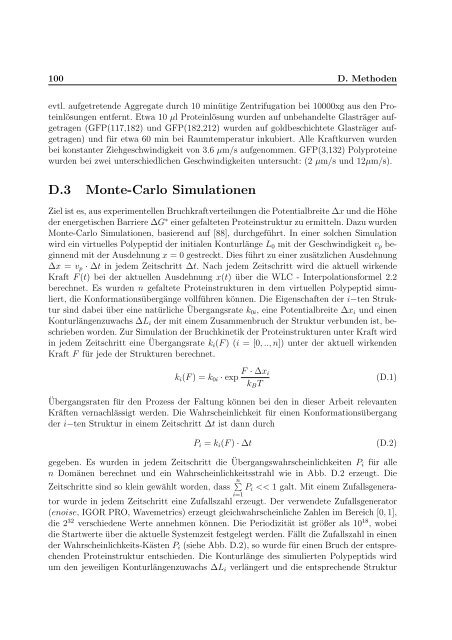 Mechanische Anisotropie von Proteinen in ...