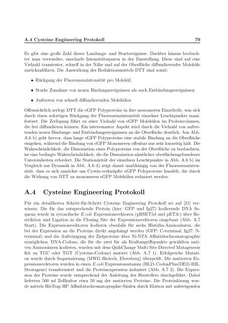 Mechanische Anisotropie von Proteinen in ...