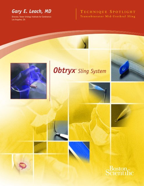 Obtryxâ¢ Sling System - Boston Scientific