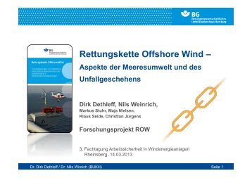 Rettungskette Offshore Wind
