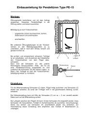 deutsch - WICON Industrietore