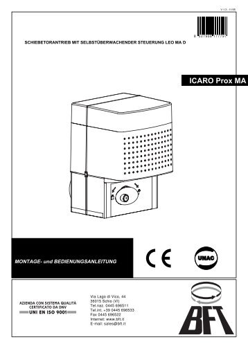 ICARO Prox MA - bei BFT