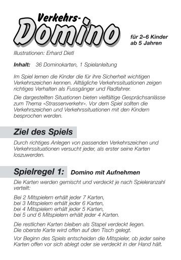 Verkehrsdomino Spielregeln XP (Page 2) - Carlit