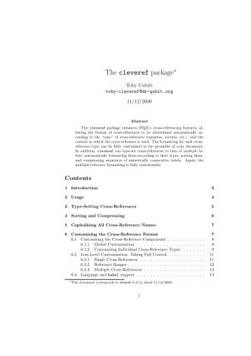 cleveref.pdf. - RedIRIS