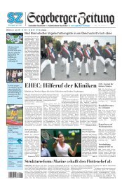 22.06.2011, Segeberger Zeitung, Gildemeister König der ...