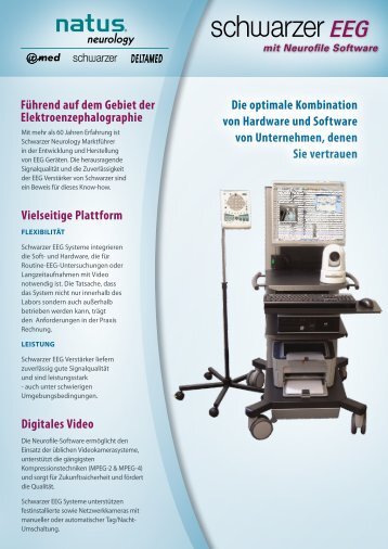 Schwarzer EEG Verstärker - Natus