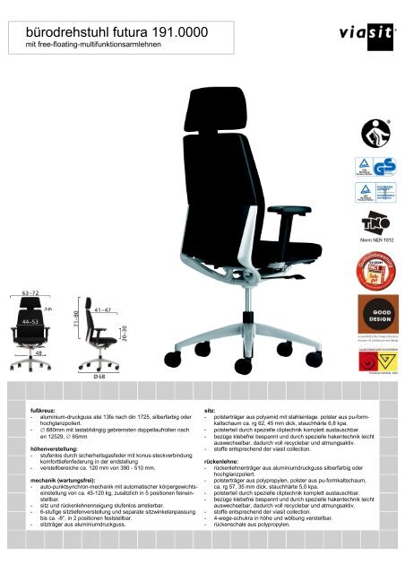 Produktdatenblatt Modell: 191 0000 (PDF)