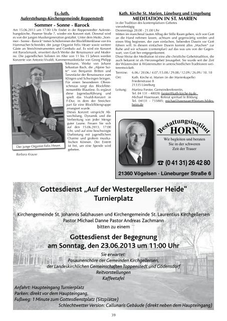 Nachrichten aus der Samtgemeinde Gellersen Heute und Morgen ...