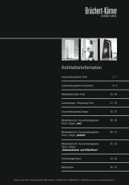 Architekteninformation - Brüchert + Kärner