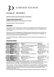 Vorlage 22 - 22.04.2013 - Aufstellung der Vorschlagsliste für Schöffen