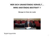 WER SICH UNANSTÄNDIG VERHÄLT.... WIRD ANSTÄNDIG BESTRAFT ?