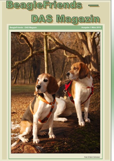 Ausgabe 1 März 2010 BeagleFriends - DAS Magazin