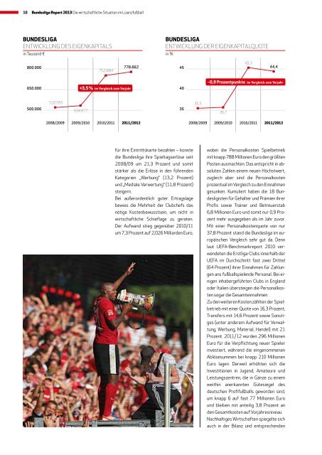 Report 2013. Die wirtschaftliche Situation im ... - Bundesliga