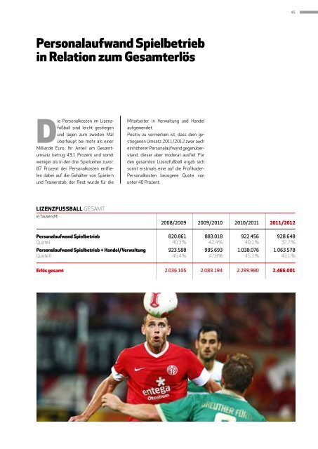 Report 2013. Die wirtschaftliche Situation im ... - Bundesliga