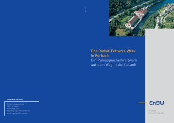 Informationsbroschüre PSW Forbach (933 kB ) PDF - EnBW