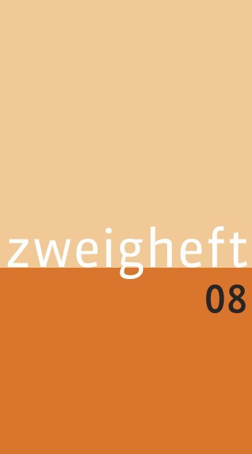 Zweigheft 8 - Stefan Zweig Centre Salzburg