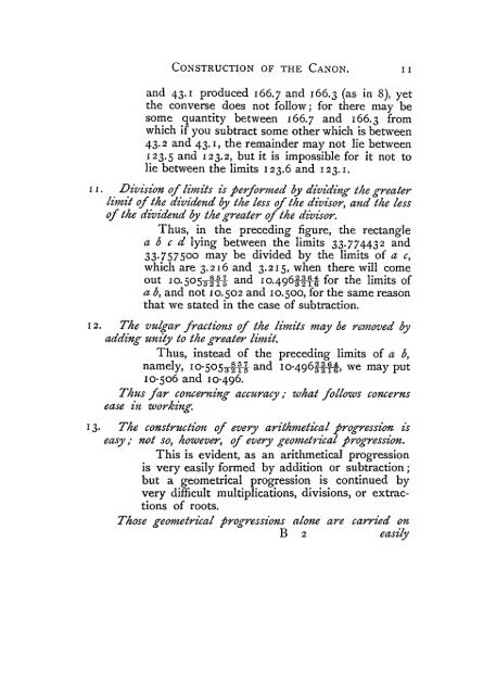 The construction of the wonderful canon of logarithms