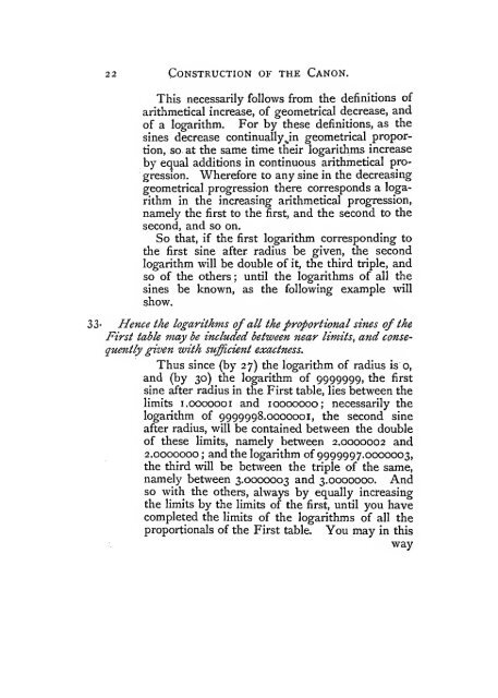 The construction of the wonderful canon of logarithms