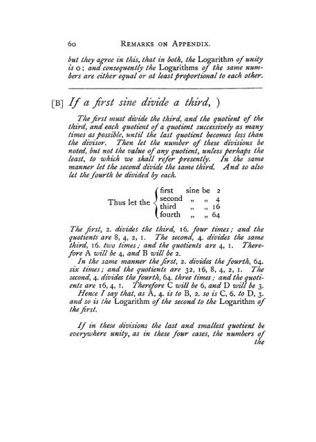 The construction of the wonderful canon of logarithms