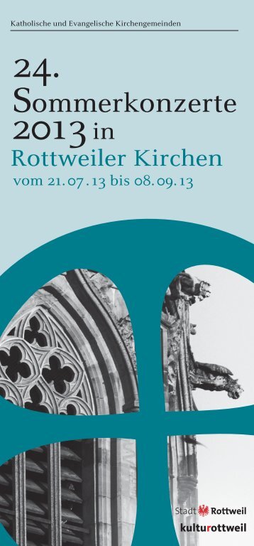 24. 2013 in - Evangelische Kirchengemeinde Rottweil