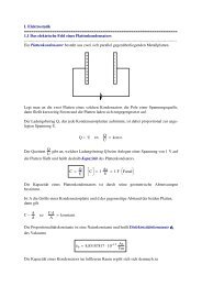 I. Elektrostatik ...