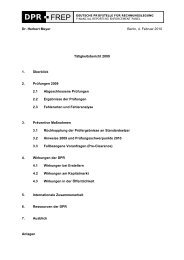 Tätigkeitsbericht 2009 - Deutsche Prüfstelle für Rechnungslegung ...