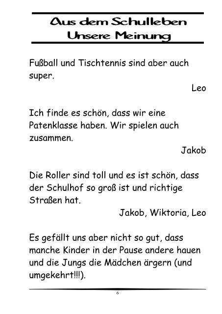 Mein Lieblingsbuch heißt - Ebelfeldschule