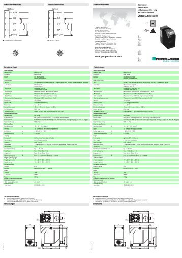 VDM35-30-R/20/105/122 - Pepperl+Fuchs