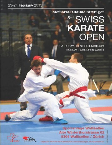 U16 ab Grüngurt - Swiss Karate Union