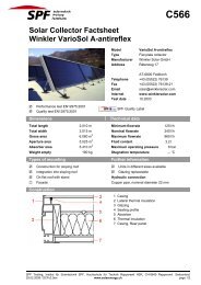 Solar Collector Factsheet Winkler Variosol A-antireflex