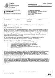 elektronische Erklärung - Festsetzung und Zahlung