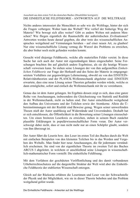 Populare Philosophische Erklarungen Der Feldtheorie Pdf Arcus