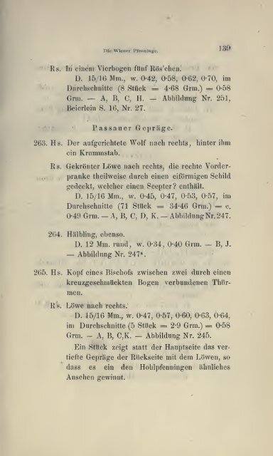 Numismatische Zeitschrift - Medievalcoinage.com